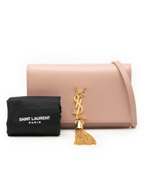 Pre-Loved by Azura Reborn - Pre-Loved Smooth Calfskin Monogram Kate Tassel Wallet on Chain