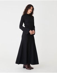 Forcast - Nevaeh A-Line Knit Skirt