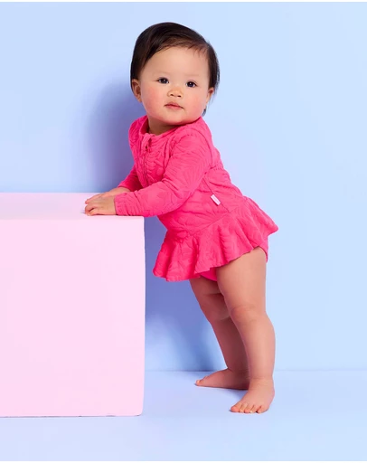Seafolly - Terry Frill Sunsuit - Babies