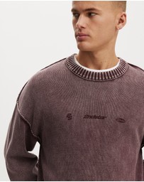 Cotton On - Washed Graphic Crew Knit