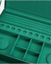 Wolf - Wolf Sophia Jewelry Box Forrest Green