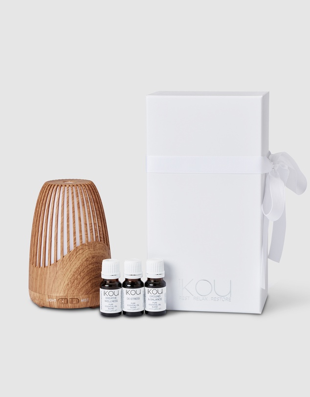 IKOU - Aroma Diffuser & Mindful Wellness Trio Kit
