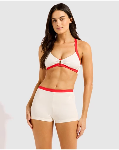 Seafolly - Band Wave Belted Boyleg Pants