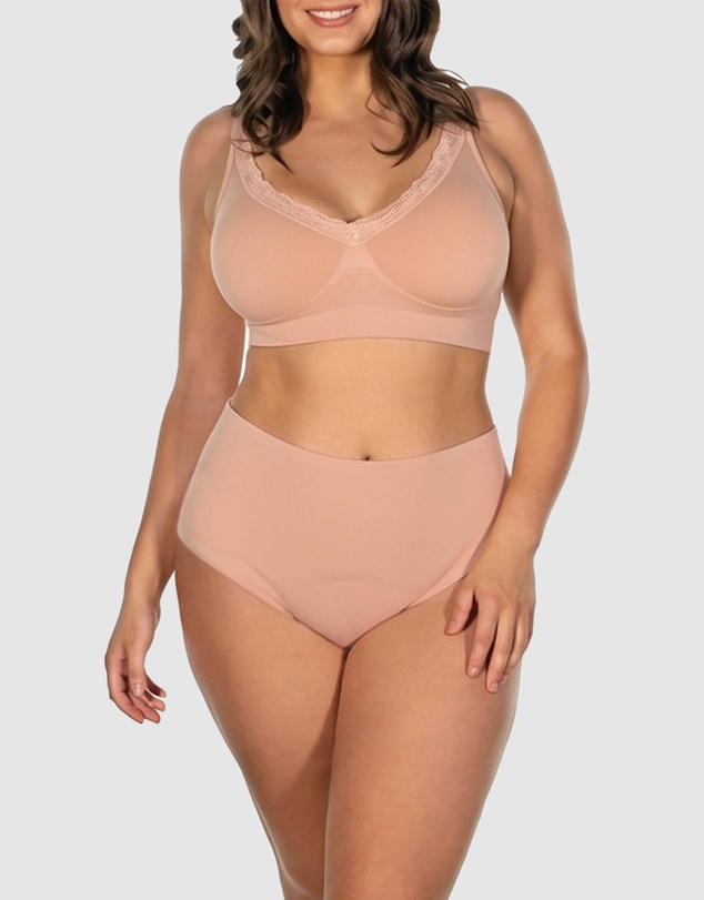 B Free Intimate Apparel - Contour Sleek Period Full Briefs