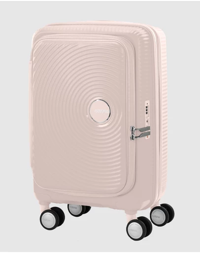 American Tourister - Curio Book Opening Carry-On Suitcase Expandable (55Cm)