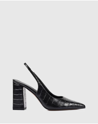 LANA WILKINSON - Olympia Slingback Block Heel