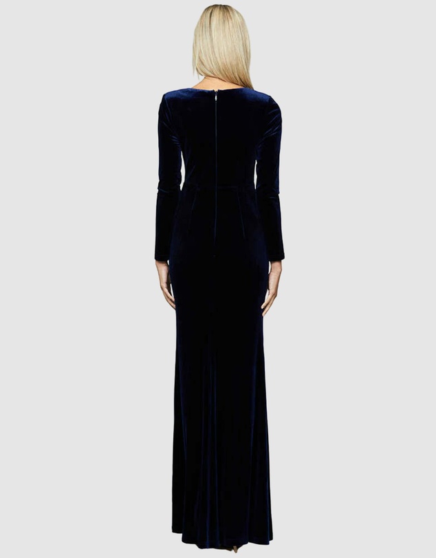 Bariano - Angelica Long Sleeve Gown