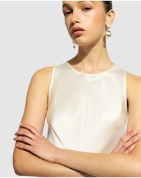 GINIA - Pure Silk Singlet
