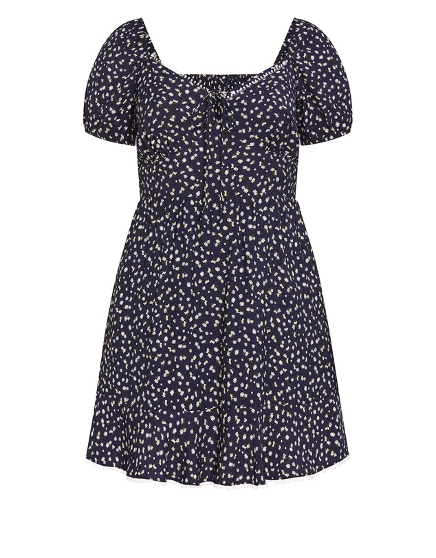 City Chic - Sky Kiss Mini Dress