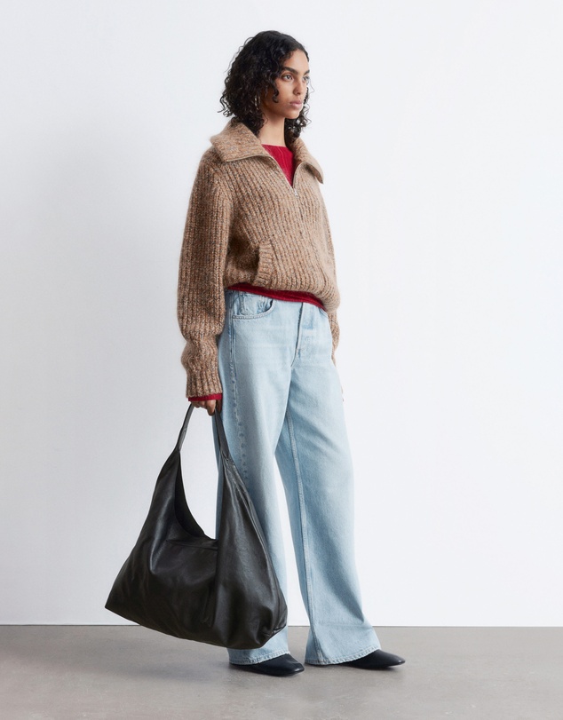 & Other Stories - Knitted Zip-Up Cardigan