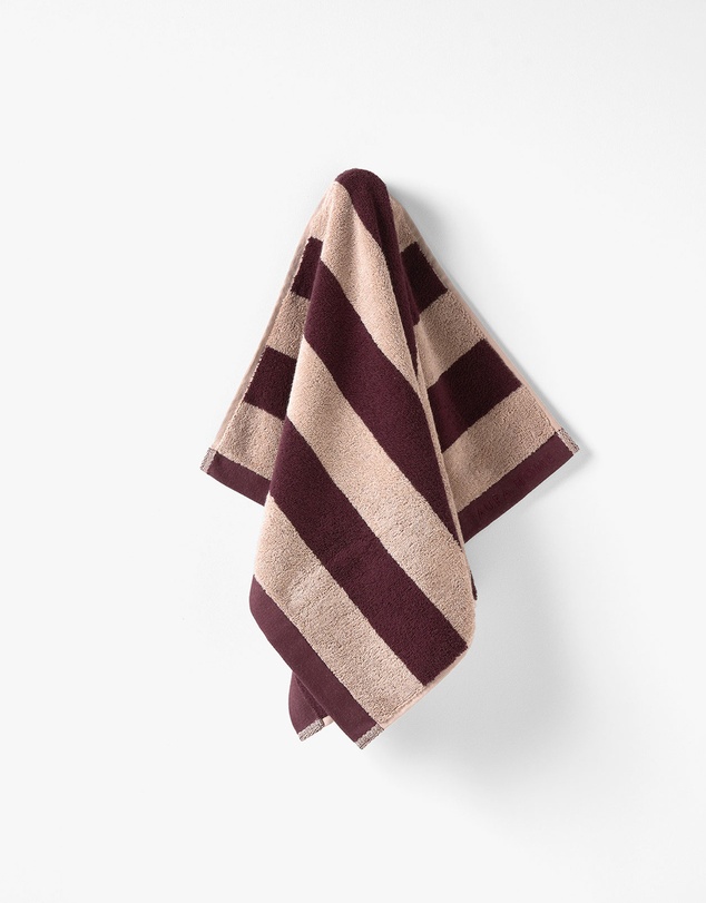 Aura Home - Riviera Stripe Bath Towel