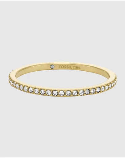 Fossil - Jewelry Gold Tone Ring
