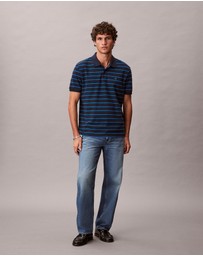 Calvin Klein Jeans - Striped Pique Classic Polo Shirt