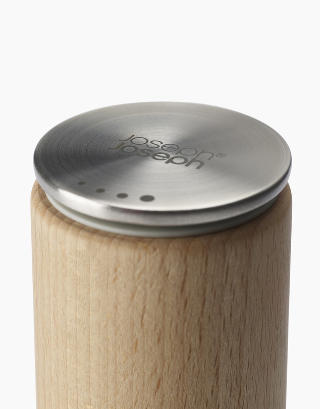 Joseph Joseph - Milltop™ No-spill Salt Mill (Wood)