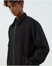 AERE - Wool Double Zip Jacket