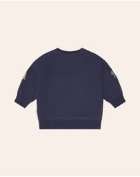 Huxbaby - Collegiate Patches Sweatshirt - Babies-Kids