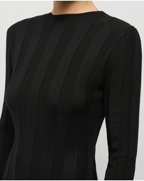 FRIEND of AUDREY - Long Sleeve Knit Dress