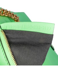 Pre-Loved by Azura Reborn - Pre-Loved Zucca Embossed Leather Chain Midi Baguette
