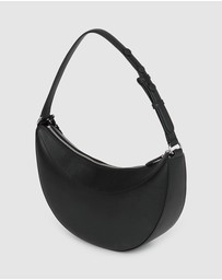 Karl Lagerfeld - Ikon Smooth Halfmoon Shoulder Bag