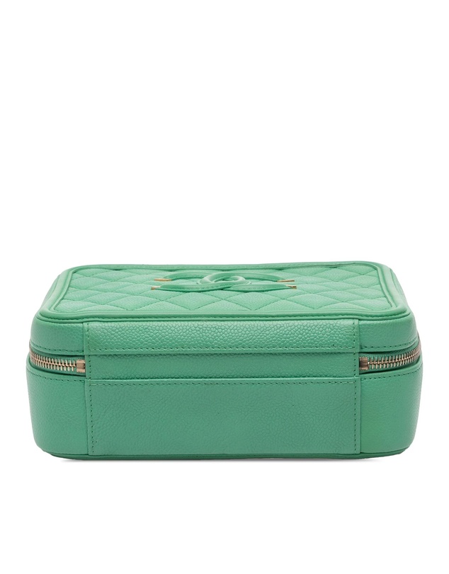 Pre-Loved by Azura Reborn - Pre-Loved Medium Caviar CC Filigree Vanity Case