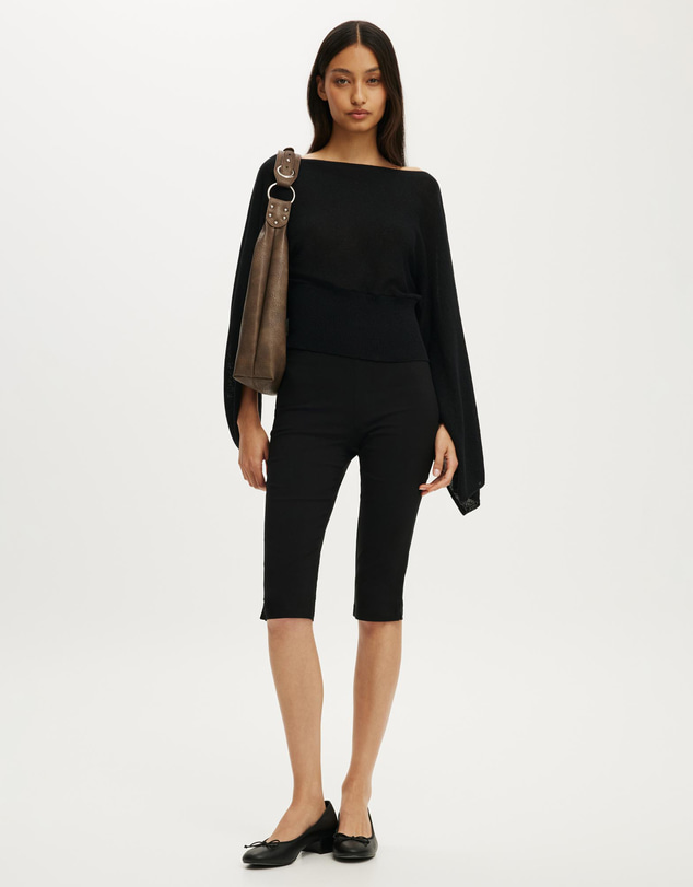 Cotton On - Breezy Cape Knit Top