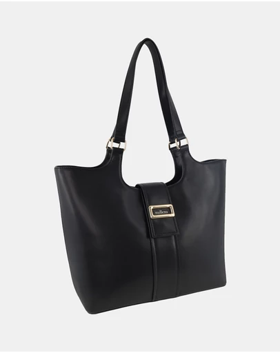 Milleni - Milleni Ladies Vegan Leather Fashion Caryall Tote Bag