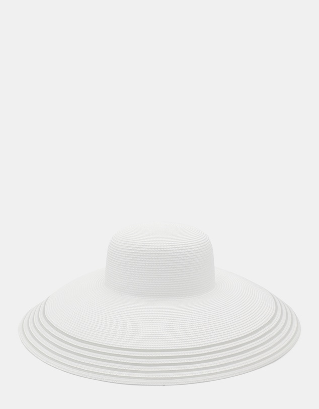 Morgan & Taylor - Rhoda Racewear Droop Hat in White