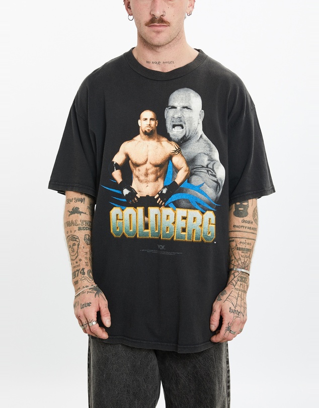 Vintage by The Real Deal - Pre Loved - 1998 WCW Goldberg Wrestling Tee