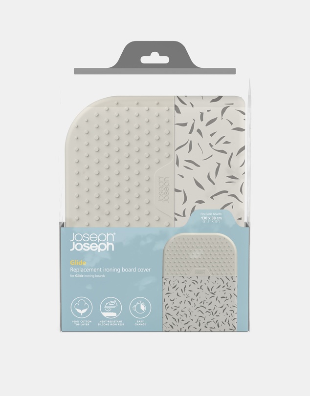 Joseph Joseph - Glide Replacement Ironing Board Cover (130 x 38 cm) (Ecru Scatter)