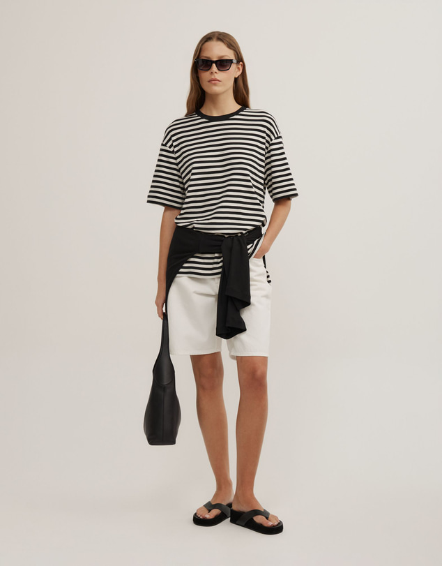 Witchery - Stripe Boyfriend T-shirt 2.0