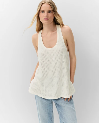 UNISON - Metallic Racer Tank
