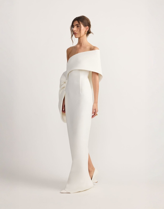 TOJHA - HAYES MAXI DRESS IVORY