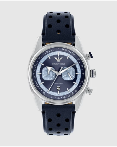 Emporio Armani - Blue Chronograph Watch