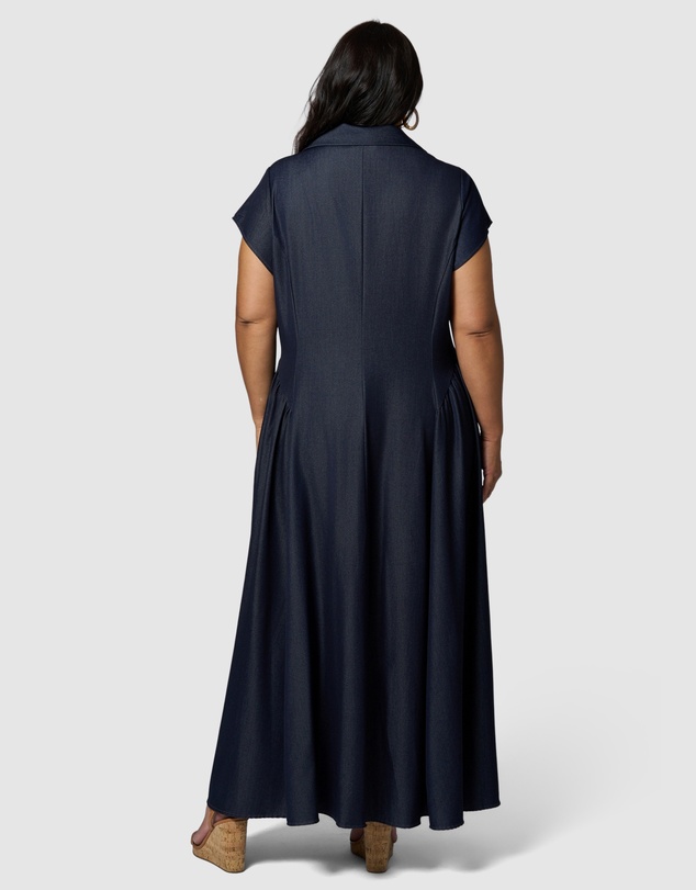 Something 4 Olivia - Paige Maxi Shirt Dress