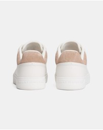 Tommy Hilfiger - Leather Cupsole Sneakers - Women's