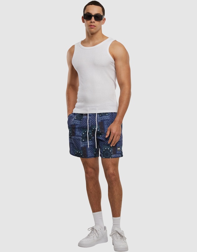 Urban Classics - Pattern Swim Shorts
