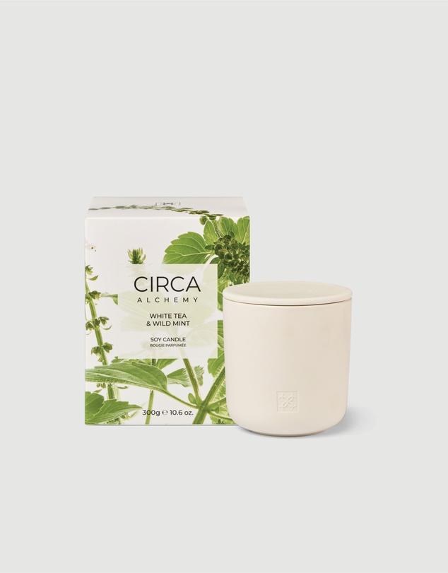 CIRCA - White Tea & Wild Mint Soy Candle