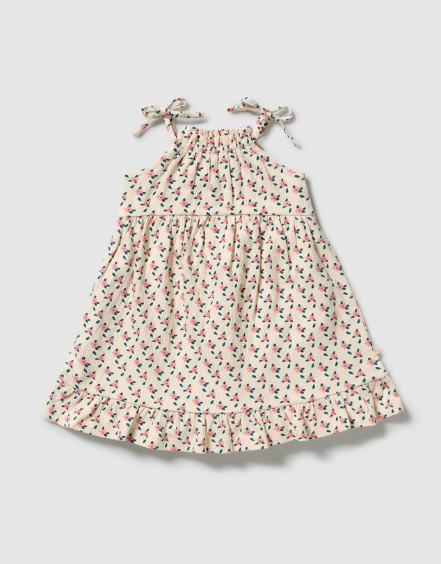 Wilson & Frenchy - Organic Crinkle Ruffle Dress - Babies-Kids