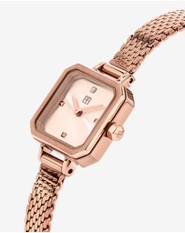 Michael Hill - Women's 17mm Petite Watch in Rose-Toned Stainless Steel