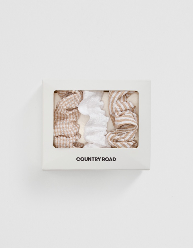 Country Road - Dobbie Scrunchie Pack Of 3