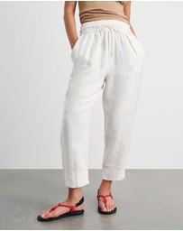 Jag - Sabine Linen Pull On Pant