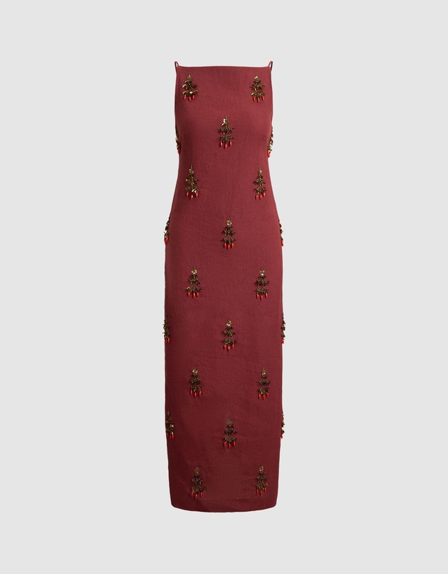 Polo Ralph Lauren - Beaded Linen Dress