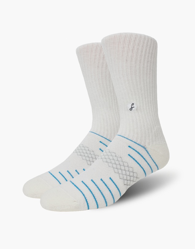 Swanky Socks - White Signature Sport