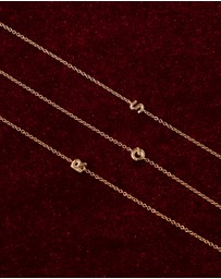 YCL  - Bubble Initial Bracelet H