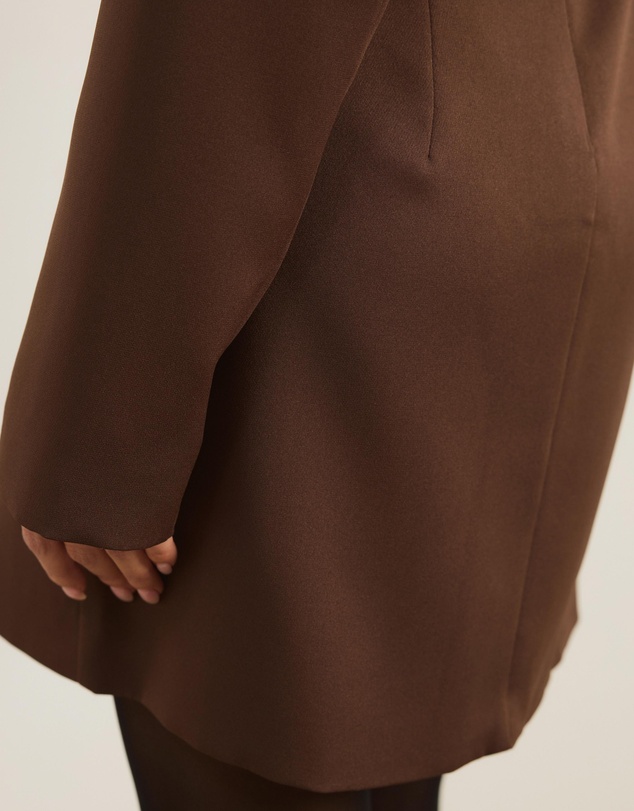 Atmos&Here - Anya Long Sleeve Button Down Mini Dress