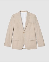 Politix - Wool Blend Regular Stretch Premium Tailored Jacket