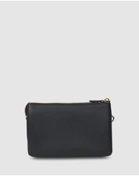 SABEN - Tilly Crossbody Black Suede