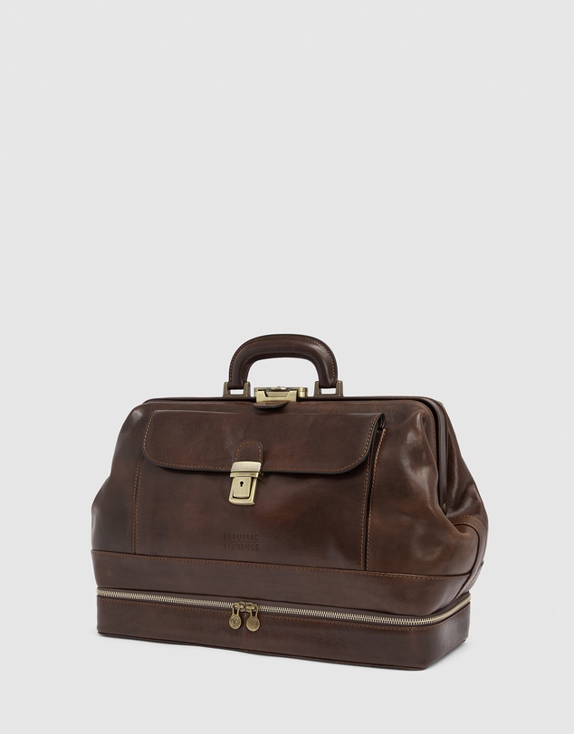 Republic of Florence - Hippocrates Matt Chocolate Doctor Bag