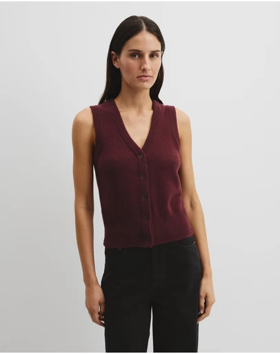 Country Road - Cotton Cash Knit Vest