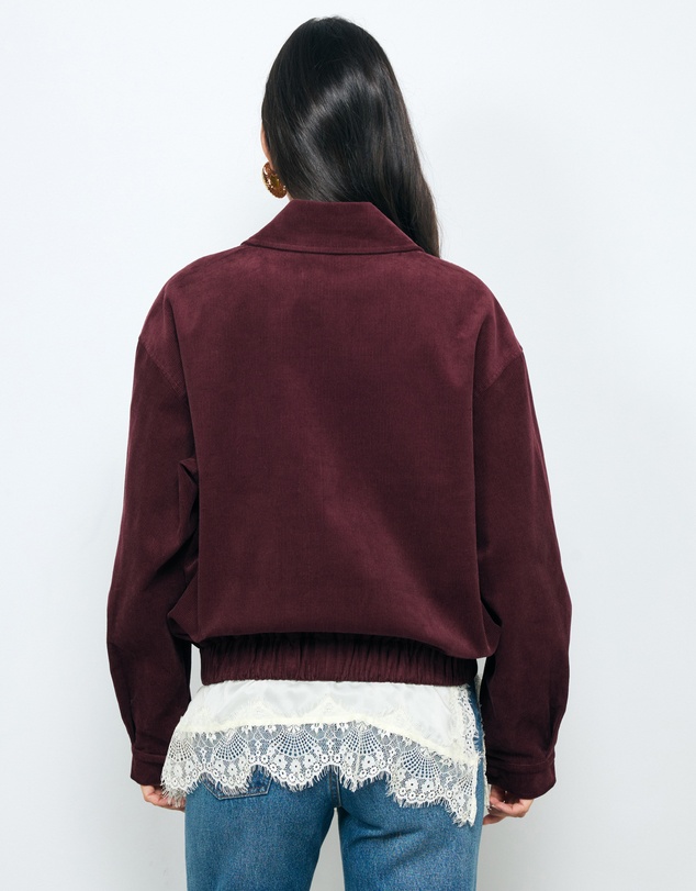 AERE - Nara Corduroy Bomber Jacket